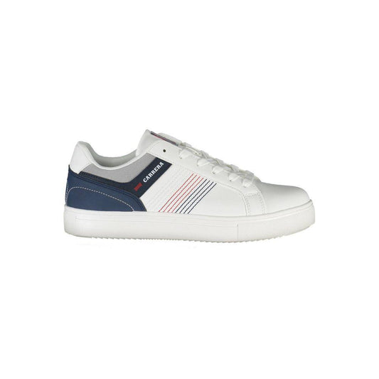 Carrera White Polyester Sneaker CA-37383-EU43/US10