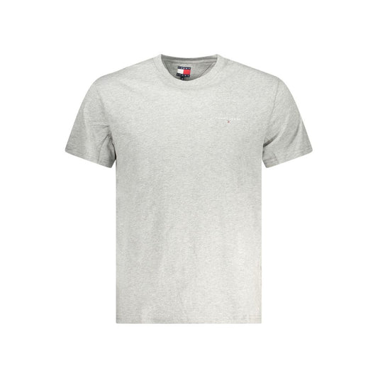 Tommy Hilfiger Gray Cotton T-Shirt