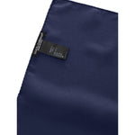 Dolce & Gabbana Blue Silk Pocket Square, 100% silk, 32 x 32 cm, luxury men's accessory, elegant blue design.