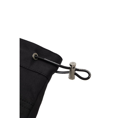 Dolce & Gabbana Black Cotton Cargo Pants