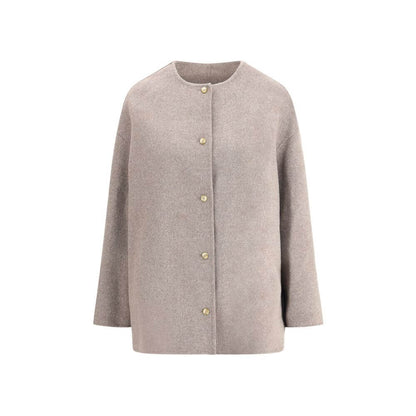 Loulou De Saison Gray Wool Coat