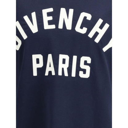 Givenchy Blue Cotton T-Shirt