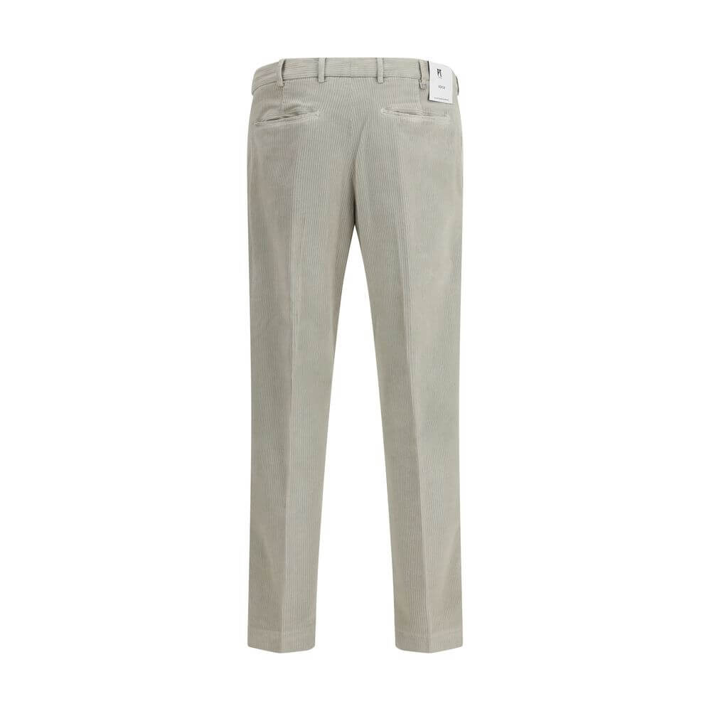 PT Torino Gray Cotton Casual Pants