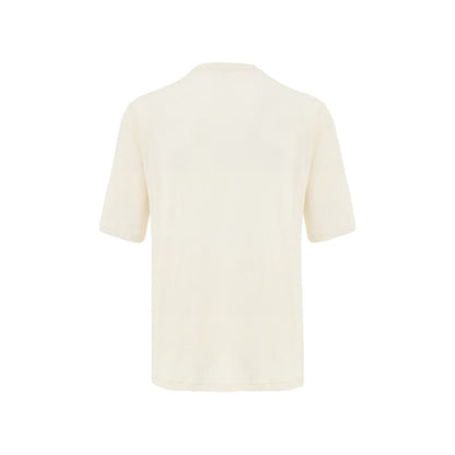Jil Sander Beige Cotton T-Shirt