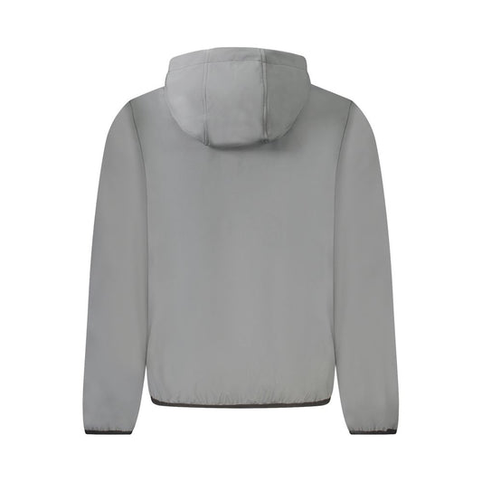 Norway 1963 Gray Polyester Men's Hooded Jacket NO-39342-S