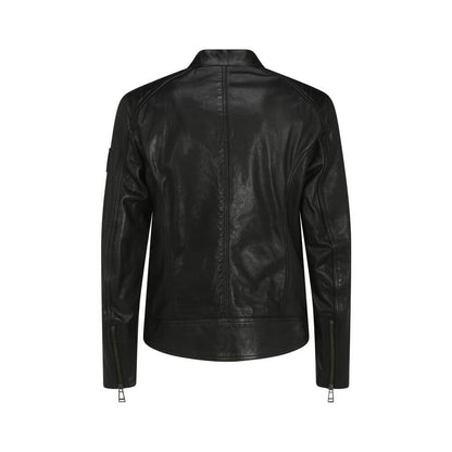Belstaff Black Leather Jacket
