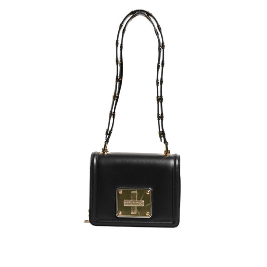 Dolce & Gabbana Black Joy Therapy Lola Studded Leather Shoulder Bag