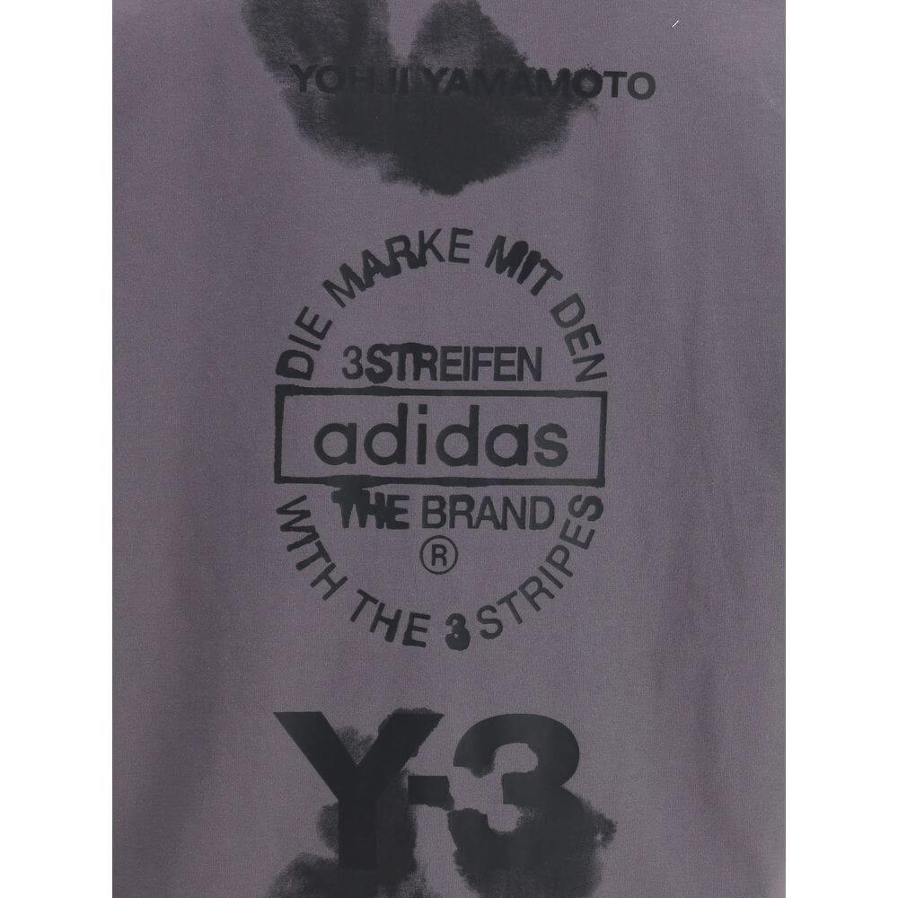 Y-3 Gray Cotton Sportswear