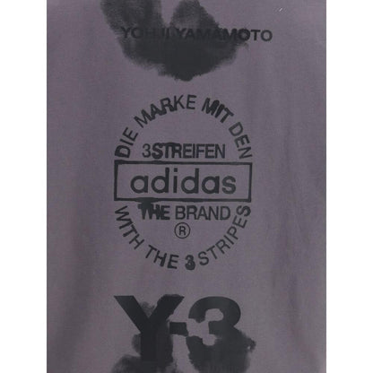 Y-3 Gray Cotton Sportswear