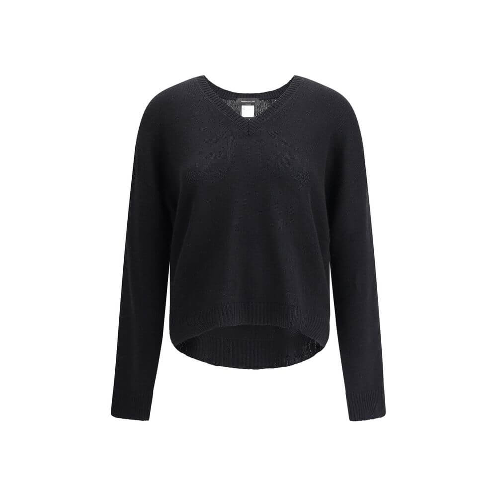 Fabiana Filippi Black Cashmere Cashmere Sweater