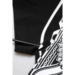Dolce & Gabbana Black Bandana Print Cotton Crew Neck T-shirt TSH91025-52