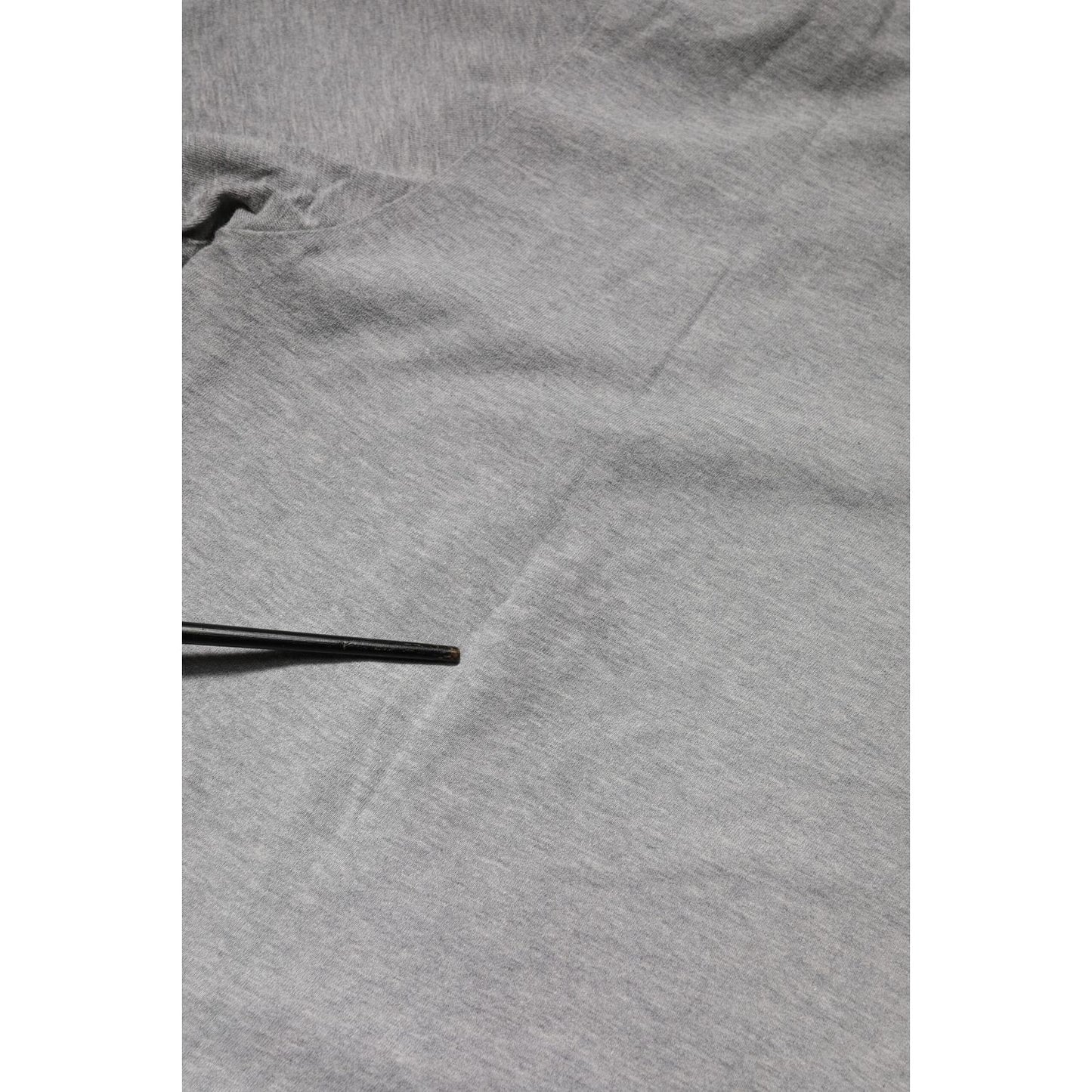 Dolce & Gabbana Gray DG Graphic Print Cotton Crewneck T-shirt