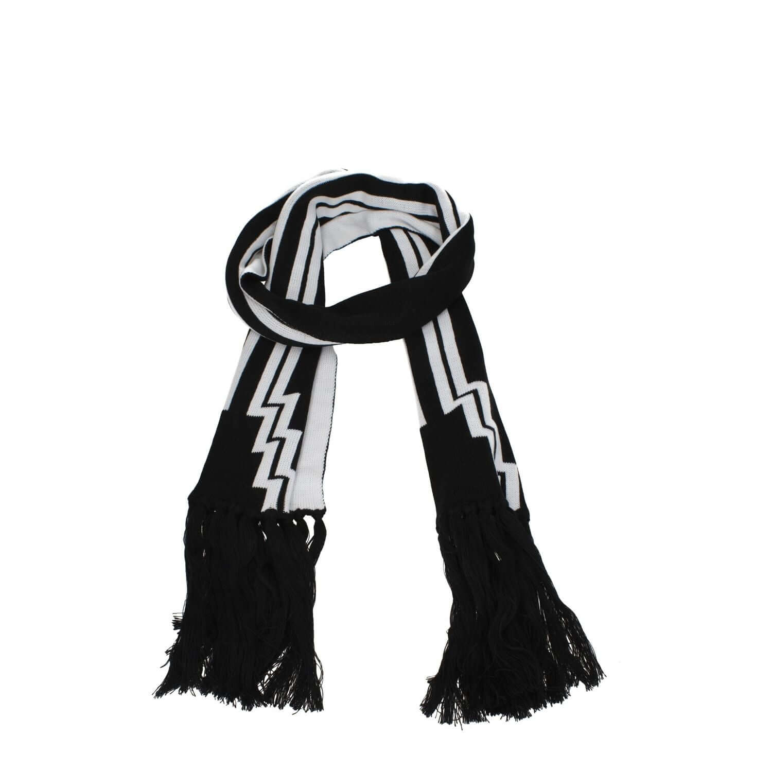 Marcelo Burlon Black Marabou Scarf