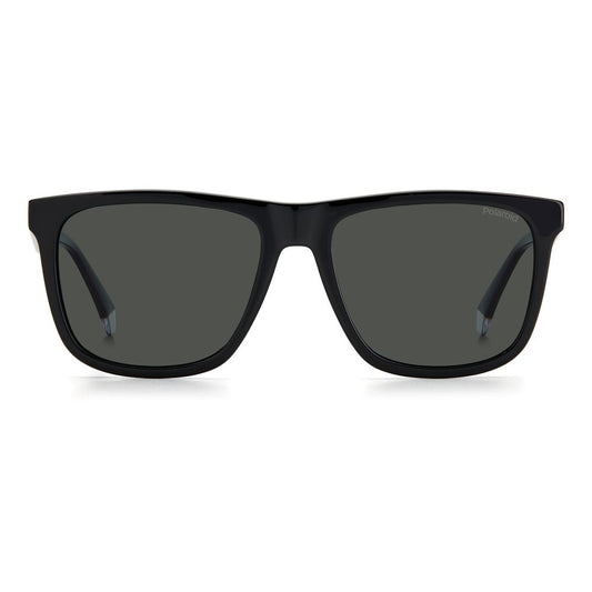 Polaroid Black Acetate Sunglasses POPLD2102SX807F5M9AC