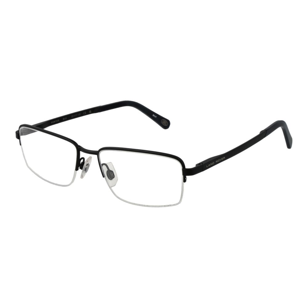 Land Rover Black Stainless Steel Glasses (Frames)