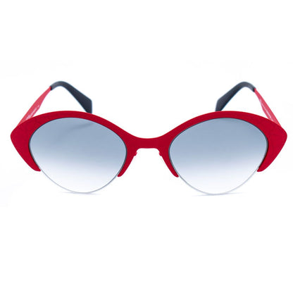 Italia Independent Red Metal Sunglasses