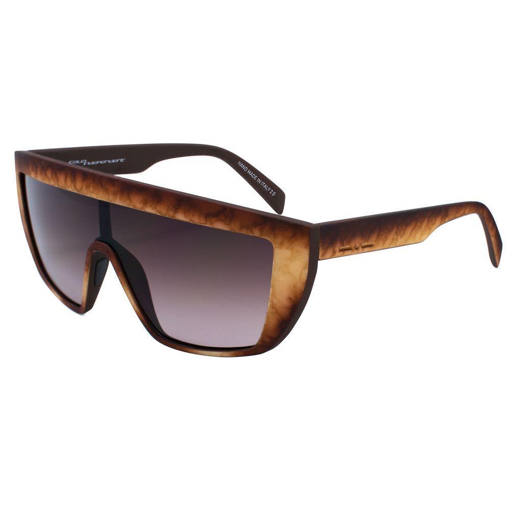 Italia Independent Brown Acetate Sunglasses