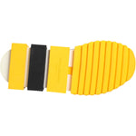 Dolce & Gabbana Yellow Black Sorrento Socks Sneakers Shoes LA12755-35.5