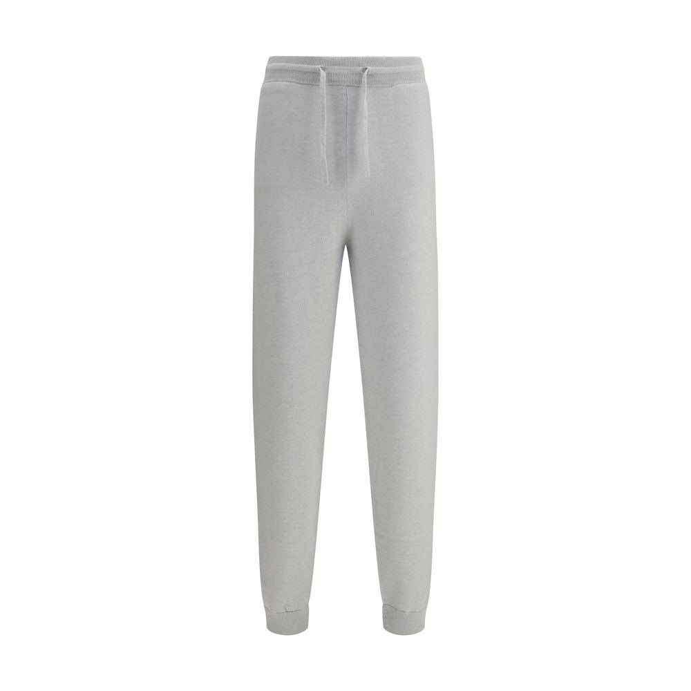 Kiton Gray Elastane Casual Pants