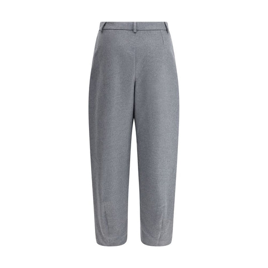 Giorgio Armani Silk flannel Pants GI-GW001568U8086-IT44 | L