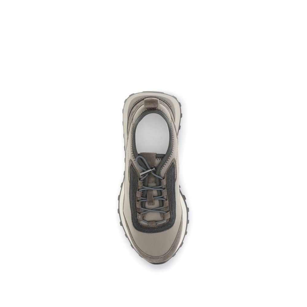 Brunello Cucinelli Leather Sneakers BR-MZSFG3045PC8769-EU39/US9