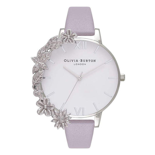 Olivia Burton Purple Artificial Leather Watch OBOB16CB05AC