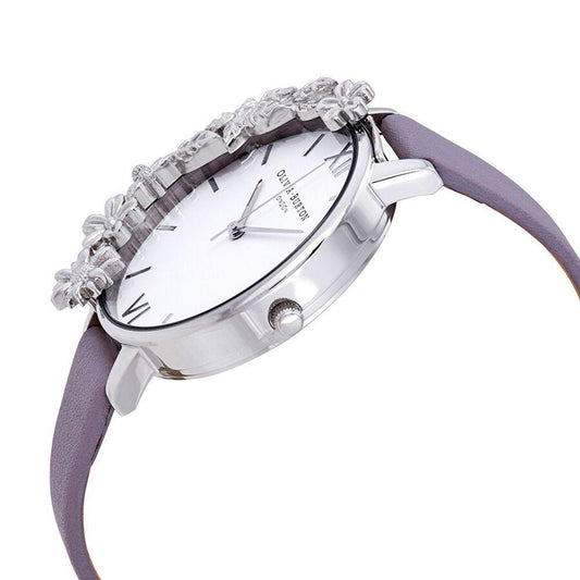 Olivia Burton Purple Artificial Leather Watch OBOB16CB05AC