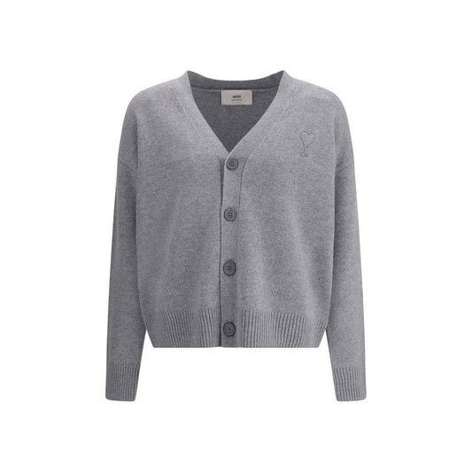 Ami Paris Ami De Coeur Men Cardigan AM-HKC371KN0071050-L