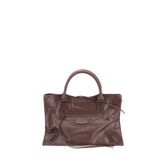 Balenciaga Brown Calf Leather Bos Taurus Shoulder Bag
