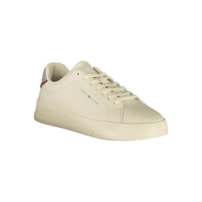 Tommy Hilfiger Beige Polyurethane Men Sneaker 1728,67403481248,Athletic - Sneakers - Shoes,Beige,EU40/US7,EU41/US8,EU42/US9,EU43/US10,EU44/US11,EU45/US12,EU46,Men,New with tags,Shoes,Sneakers - Shoes,Tommy Hilfiger