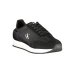 Calvin Klein Black Leather Men Sneaker CA-39387-EU40/US7