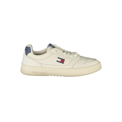 Tommy Hilfiger Bianco Polyurethane Men Sneaker 1728,67403481248,Athletic - Sneakers - Shoes,EU40/US7,EU41/US8,EU42/US9,EU43/US10,EU44/US11,EU45/US12,EU46,Men,New with tags,Shoes,Sneakers - Shoes,Tommy Hilfiger,White