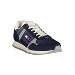 Tommy Hilfiger Blue Polyester Men Sneaker TO-39416-EU40/US7