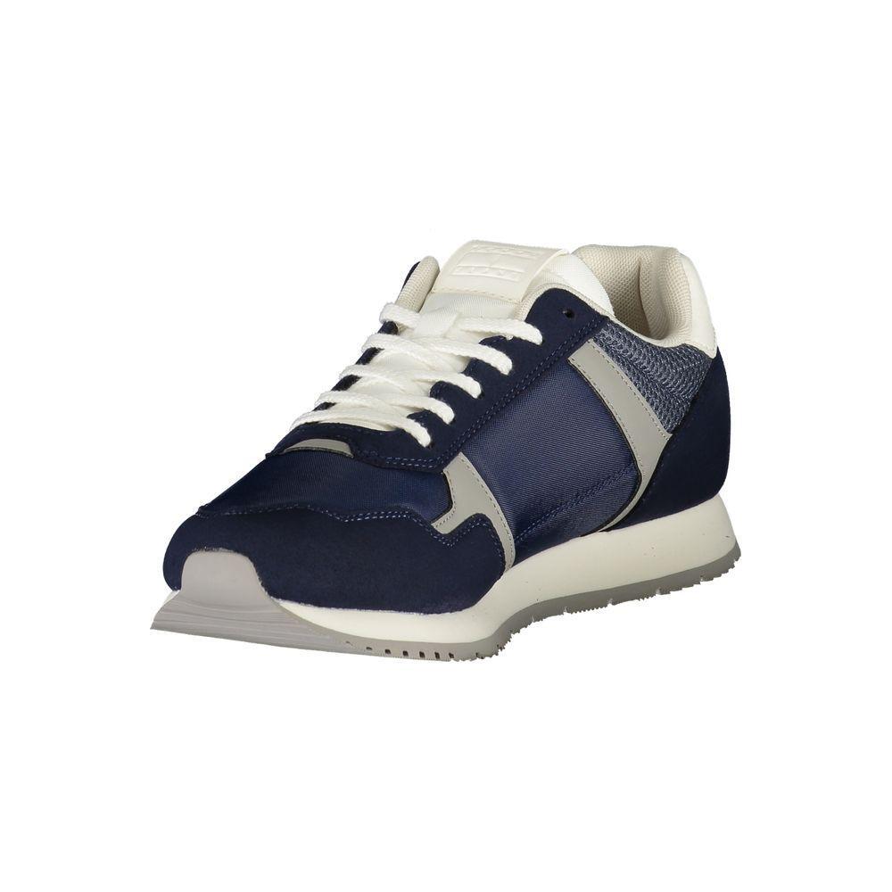Tommy Hilfiger Blue Polyester Men Sneaker TO-39416-EU40/US7