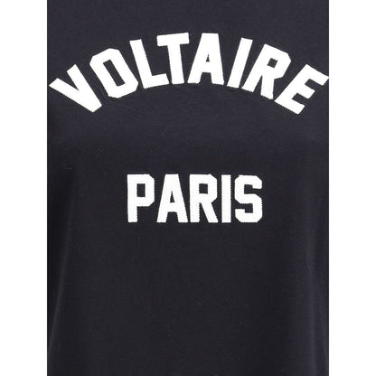 Zadig & Voltaire Black Cotton T-Shirt