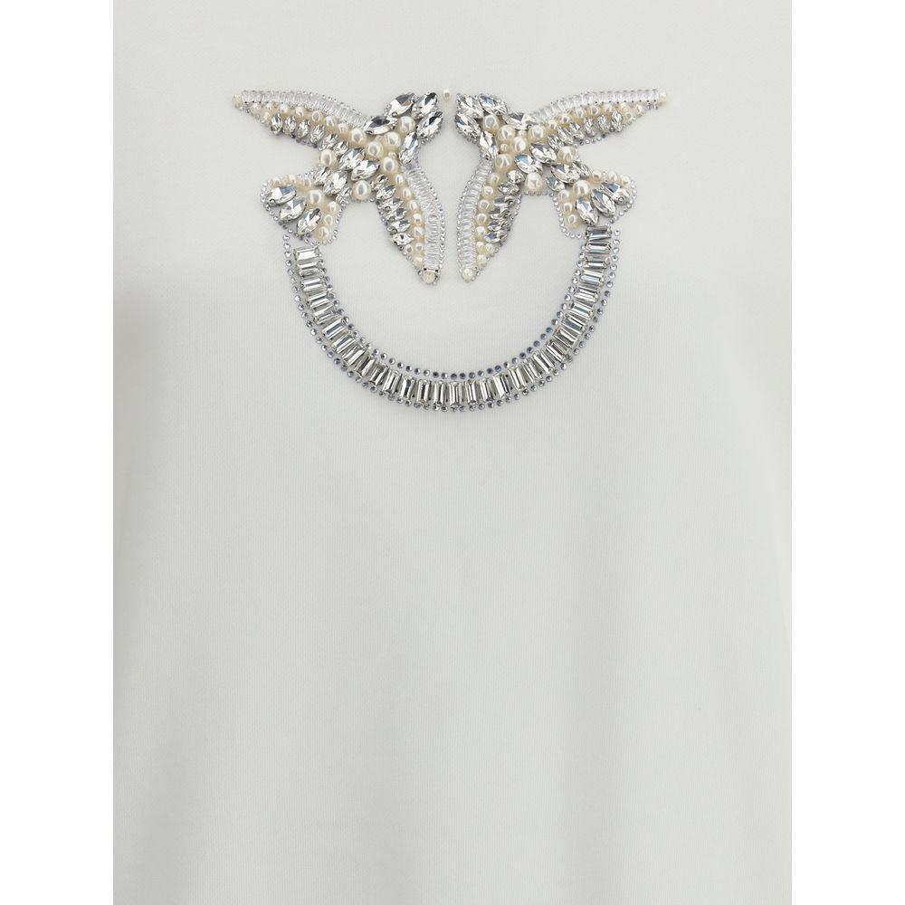 PINKO White Cotton Sweatshirt