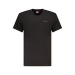 Tommy Hilfiger Black Cotton Men T-Shirt TO-39460-S