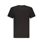 Tommy Hilfiger Black Cotton Men T-Shirt TO-39460-S