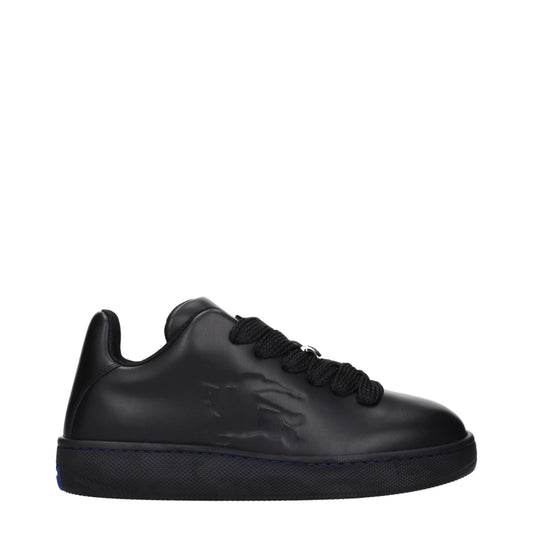 Burberry Black Leather Low Tops BU-15265305592073-EU40/US7