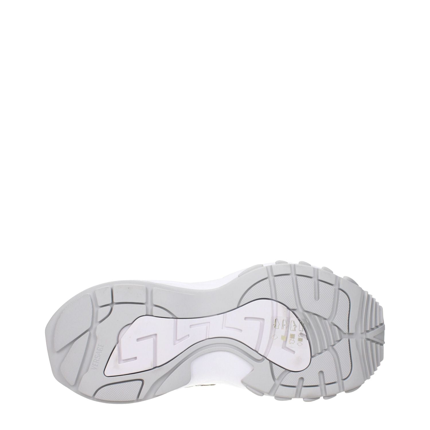 Versace Gold Fabric Low Top Sneakers