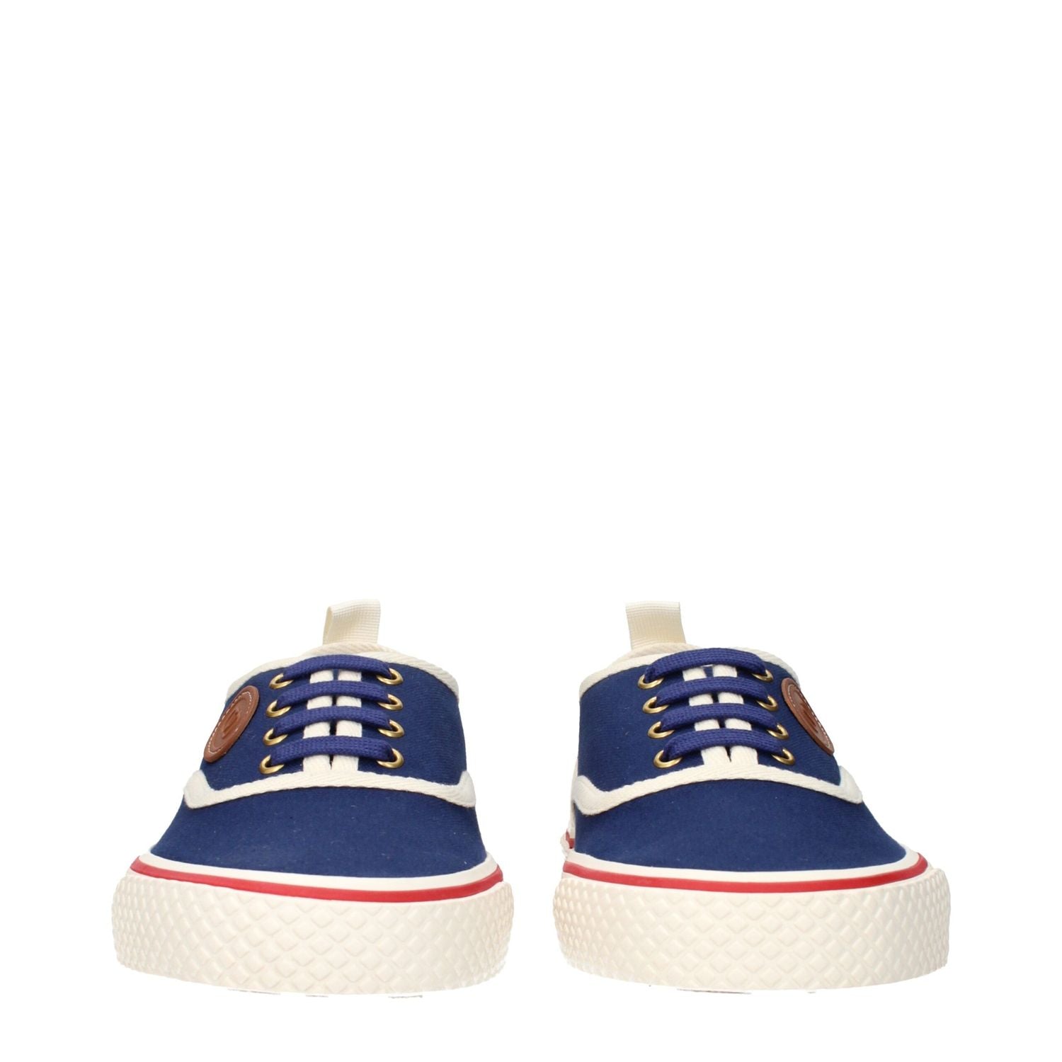 Valentino Garavani Blue Fabric Low Top Sneakers