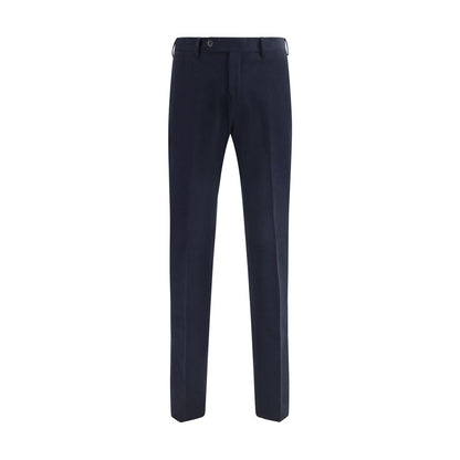 Germano Blue Cotton Chino Pants