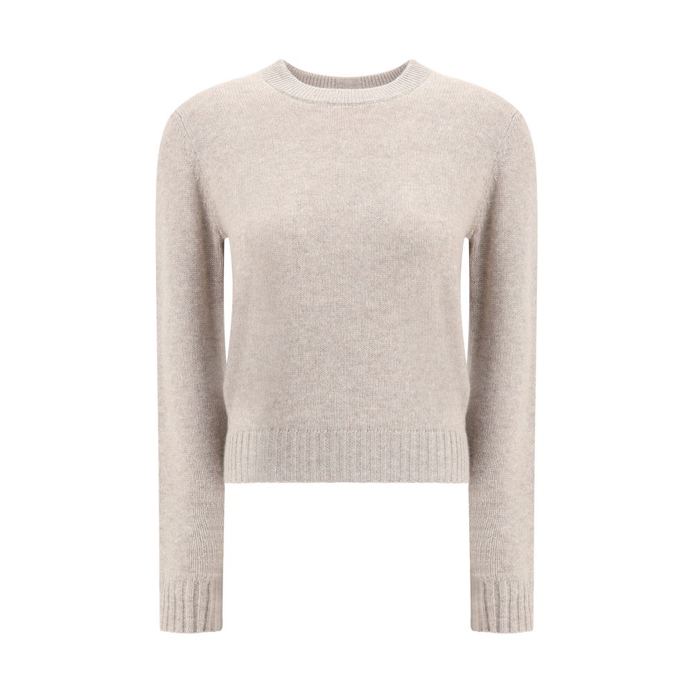 Allude Beige Cashmere Cashmere Sweater