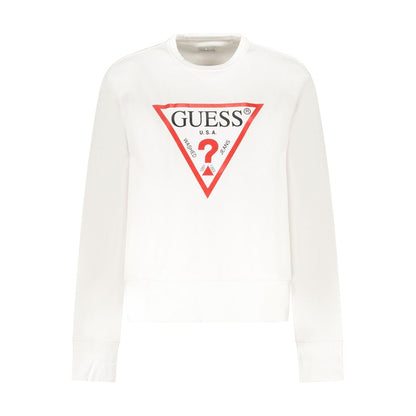 Guess Jeans White Cotton Women Sweater