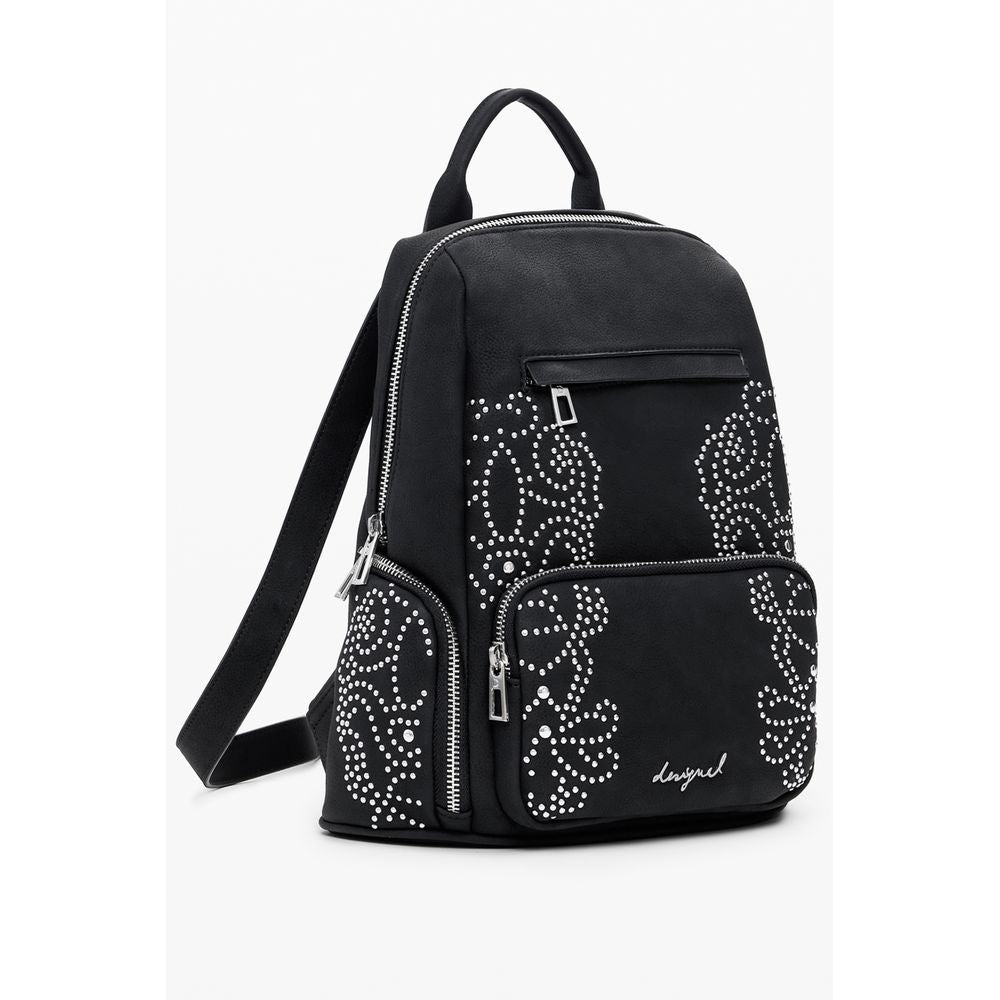 Desigual Black Polyethylene Women Backpack