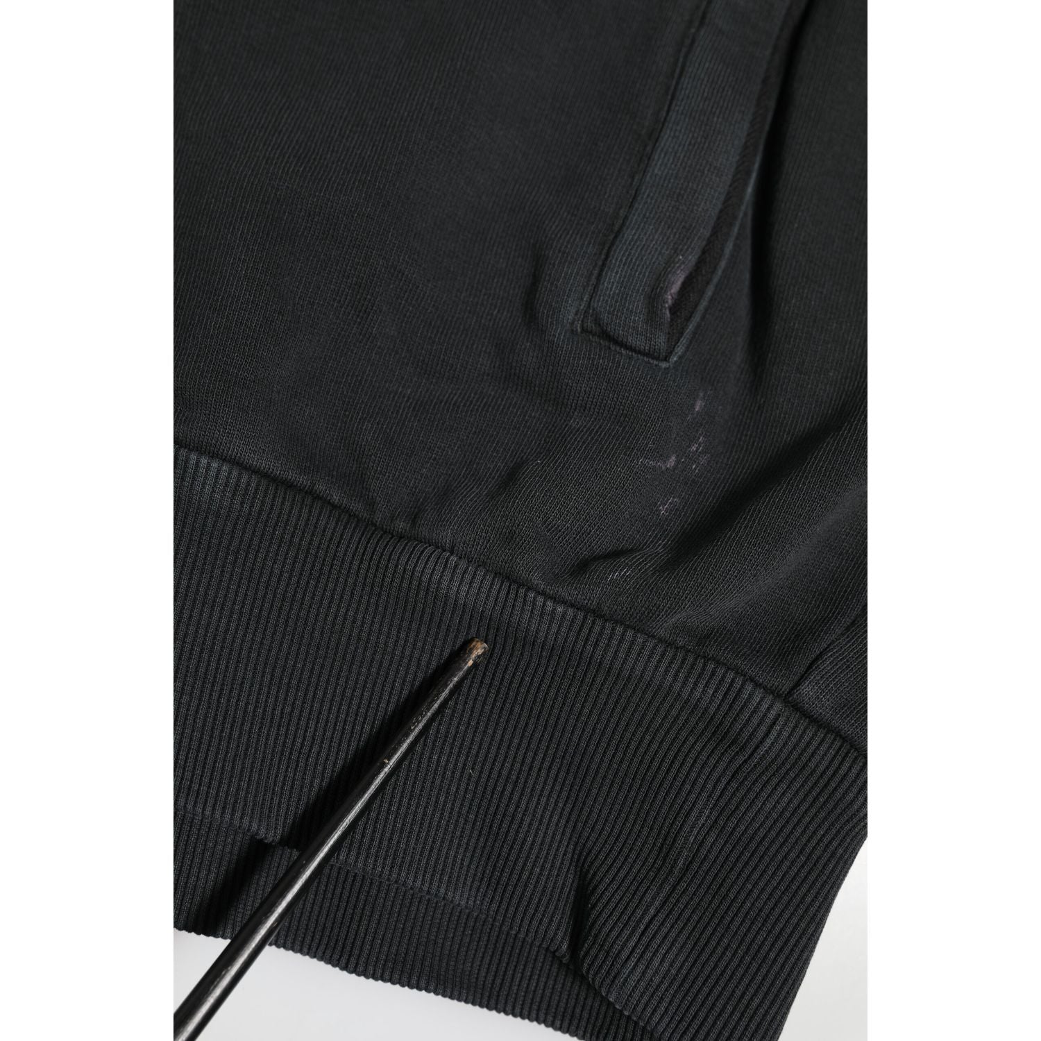 Dolce & Gabbana Black Logo FullZip Hooded Sweatshirt Sweater