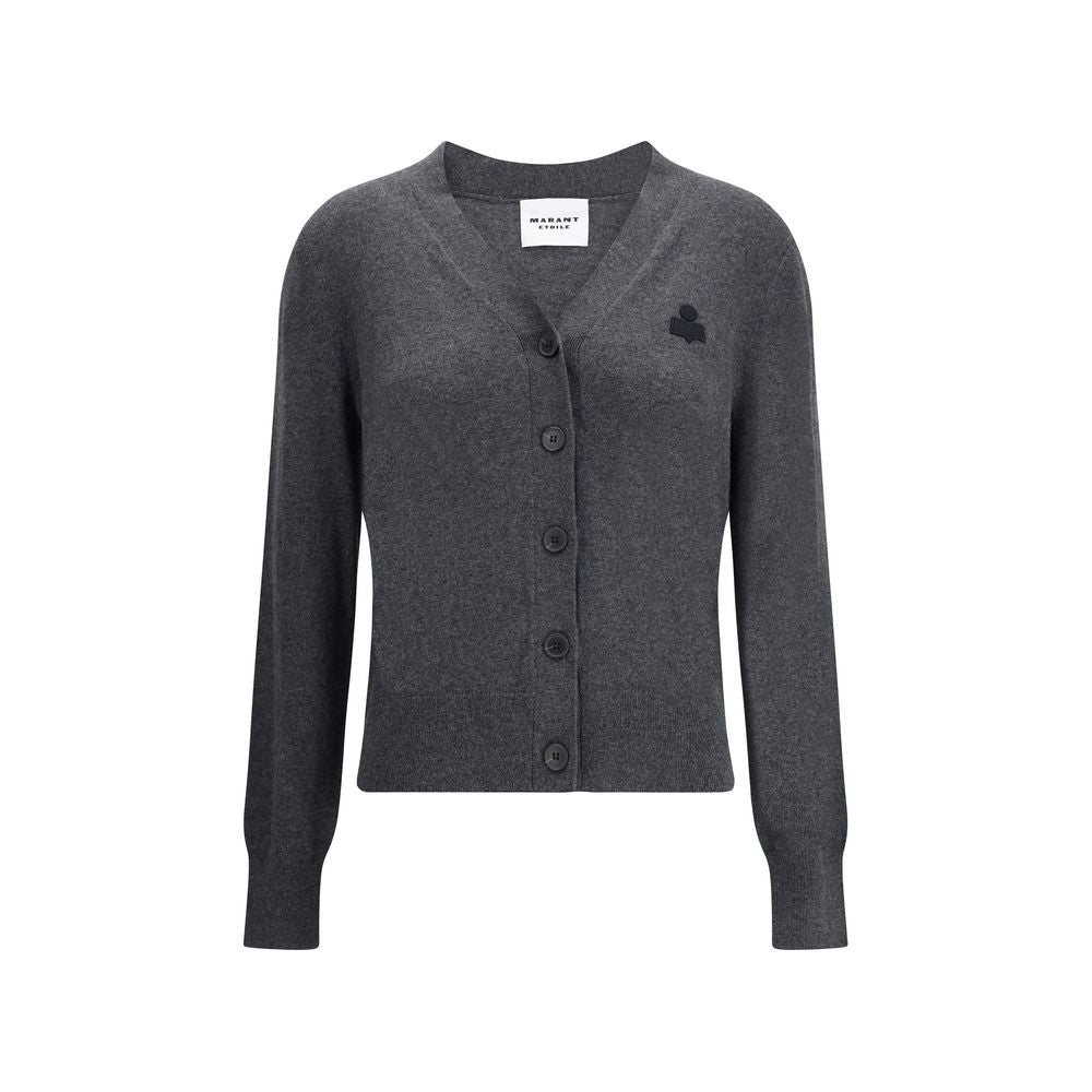Marant Etoile Gray Cotton Cardigan