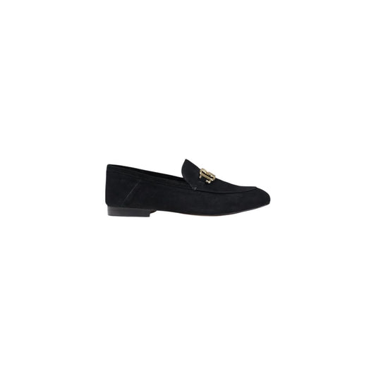 Guess Black Leather Platform Pumps