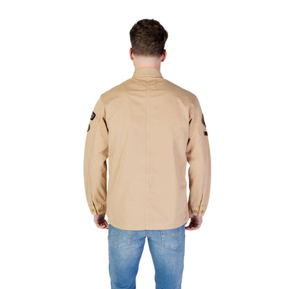 Replay Beige Denim Shirt 1728,71956299936,Beige,Clothing,Denim - Shirts - Clothing,IT46 | M,IT48 | L,Men,New with tags,Replay,Shirts - Clothing