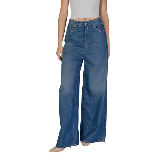 Replay Blue Cotton Bootcut Jeans 1728,71956299936,Blue,Bootcut Jeans - Jeans Denim - Clothing,Clothing,Jeans Denim - Clothing,New with tags,Replay,W27 | L30,W28 | L30,Women